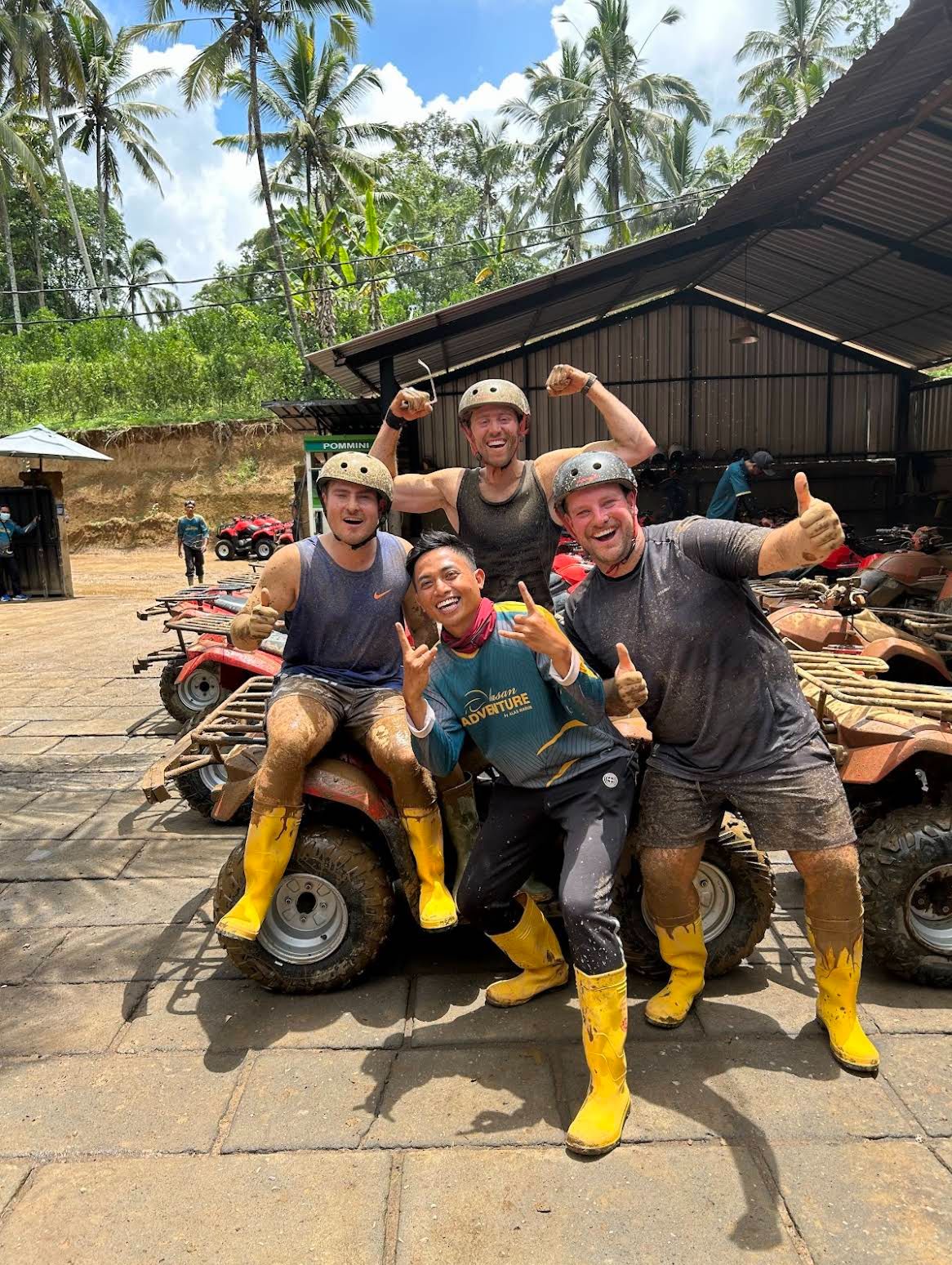  250cc Guided ATV Adventure with Lunch, Pool & Jacuzzi Access at cretya